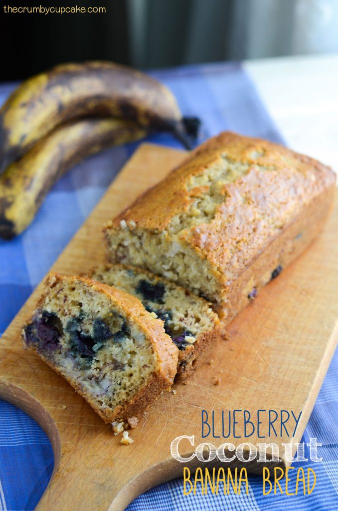 Blueberry Coconut Banana Bread