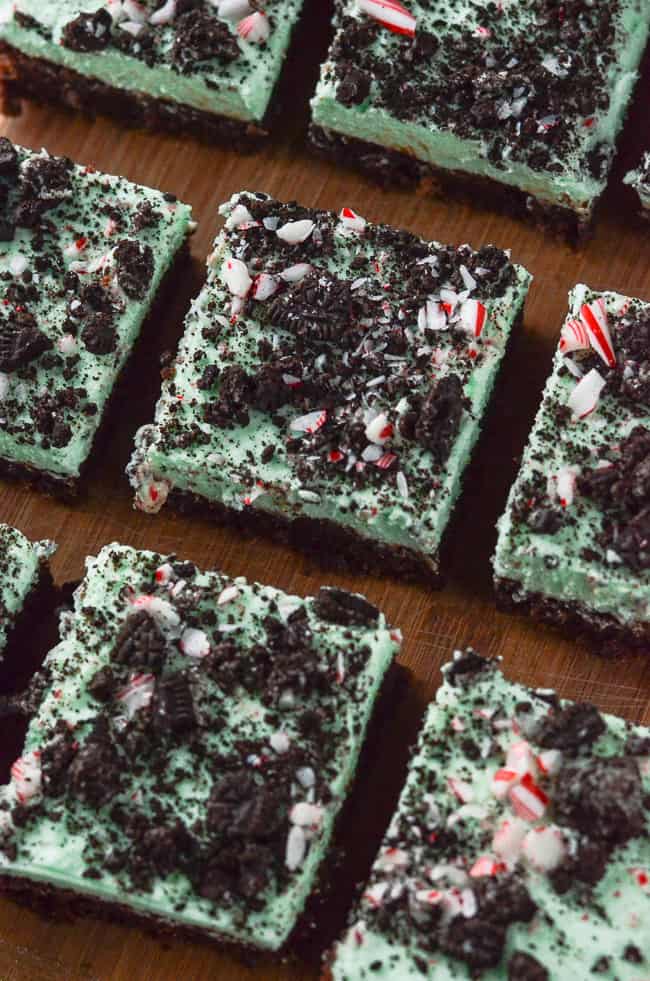 Naughty & Nice Mint Mousse Brownies