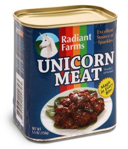 e5a7 canned unicorn meat