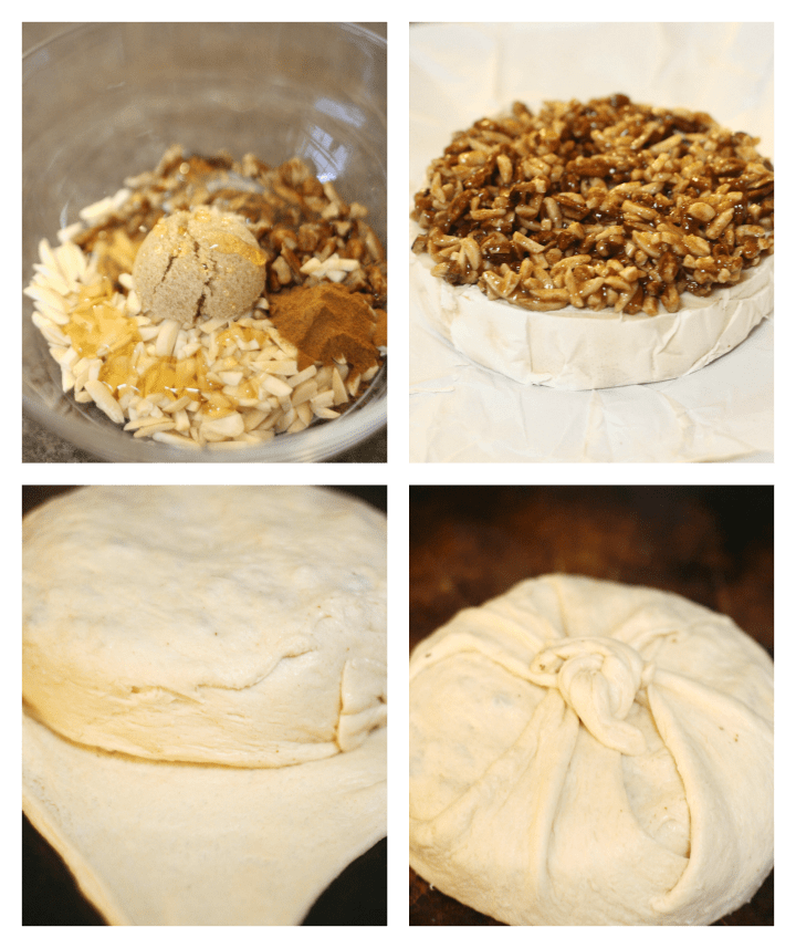 Honey Nut Brie en Croute by The Pickle Bee
