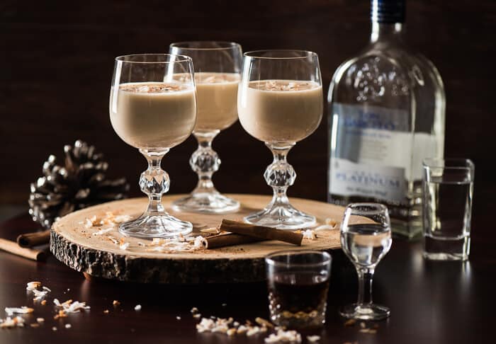 Not the biggest fan of eggnog? Give it's tropical Puerto Rican cousin a try - coconut-based Coquito is rich, creamy, full of rum, and ready for any holiday party!