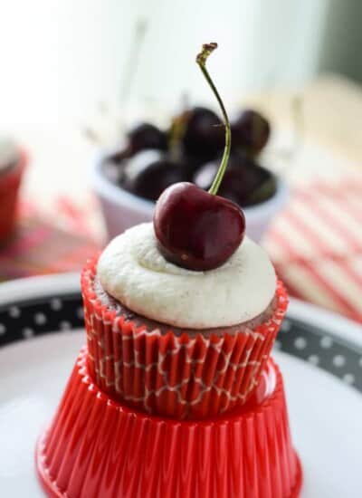 Black Cherry Cupcake