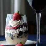 White Mocha-late Berry Mini Trifle