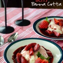 Red Wine Berry Panna Cotta 1