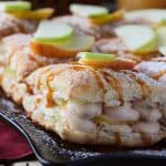 Caramel Apple Napoleons | A sweet, fruity take on the flaky dessert, these Napoleons are bursting with fall flavors!