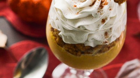 Pumpkin Pie Pots de Creme • The Crumby Kitchen