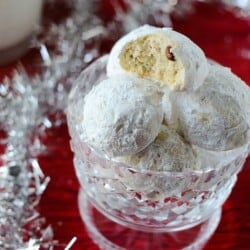 Nana's Russian Teacakes | Straight out of Nana's recipe book, these "nut balls" are the same soft, buttery, melt-in-your-mouth teacakes found all over the world at Christmastime.