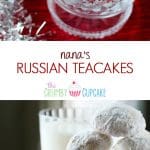 Straight out of Nana's recipe book, Nana's Russian Teacakes AKA "nut balls" are the same soft, buttery, melt-in-your-mouth teacakes found all over the world at Christmastime.
