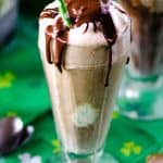 Mint Chocolate Guinness Float | Tired of the same old pint of Guinness? Kick it up Leprechaun style! Add a scoop of mint chocolate chip ice cream, a dollop of Irish cream whipped cream, and a drizzle of chocolate for a fun and festive float.Mint Chocolate Guinness Float | Tired of the same old pint of Guinness? Kick it up Leprechaun style! Add a scoop of mint chocolate chip ice cream, a dollop of Irish cream whipped cream, and a drizzle of chocolate for a fun and festive float.