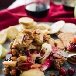 Cranberry Apple Pecan Baked Brie 5 320x320 1