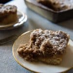 Perfect for breakfast, brunch, or as a midnight snack with a glass of milk, my Nana's New York Crumb Cake is a soft, sweet, satisfyingly crumby addition to your recipe repertoire!