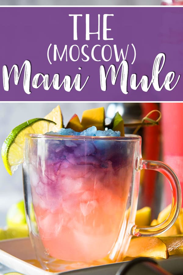 The Maui Mule puts a tropical twist on the classic cocktail! Trade out your typical vodka for something a little more pink, and your drink will be as gorgeous as a Hawaiian sunset!