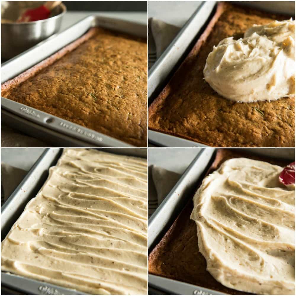 Bridging the gap between summer and fall, this Chai-Spiced Banana Zucchini Cake is ridiculously moist and full of flavor. Don't skimp on the brown butter cream cheese icing - it will be your new fave!