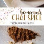 A versatile spice blend inspired by an Indian tea variety, this homemade chai spice mix can also be used on toast, in baked goods, or as a unique meat rub.