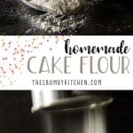 In need of cake flour, but don't have time to run to the store? Here's how to make a homemade substitute from two pantry staples.