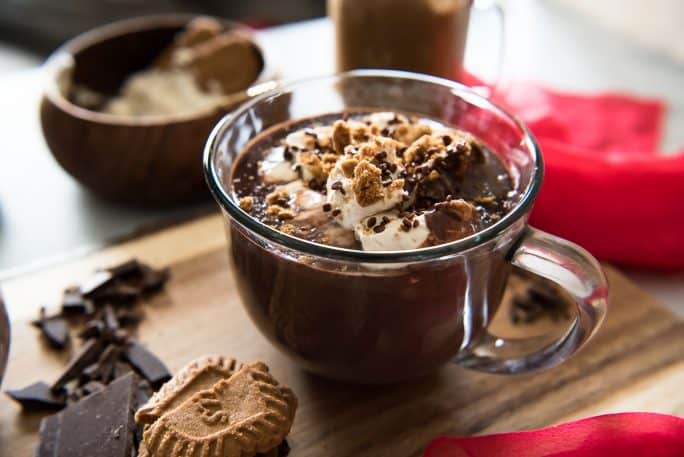 Cookie Butter Hot Chocolate