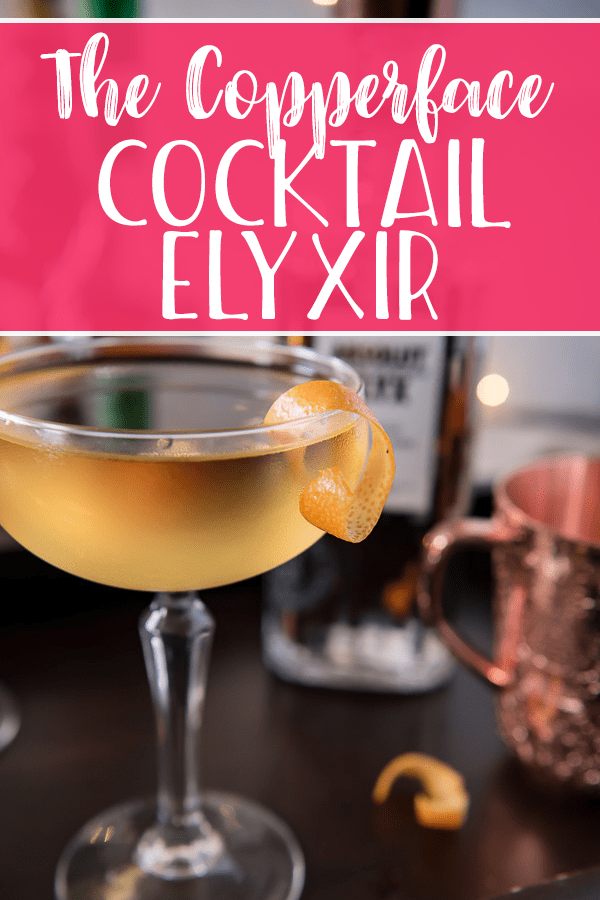 Simple in preparation but complex in flavor, the Copperface Cocktail combines Absolut Elyx with Calvados and apricot brandy for a sipper that is sure to keep everyone warm this winter!
