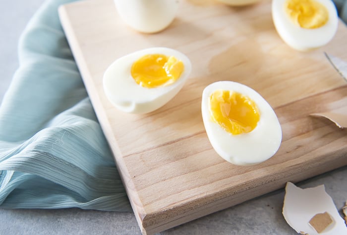 Instant Pot Perfect Boiled Eggs - soft-boiled egg