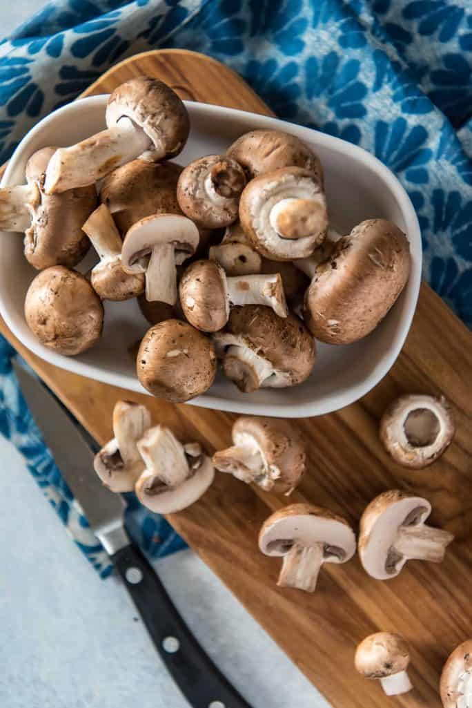 Nana's Golabki Polish Stuffed Cabbage Rolls mushrooms