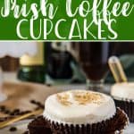 It doesn't have to be a holiday to enjoy one of these Irish Coffee Cupcakes! Just like the classic coffee cocktail, these chocolate & coffee cupcakes are kissed with whiskey, and the fluffy whipped cream pillow on top of each one is infused with Bailey's Irish Cream! Sláinte!