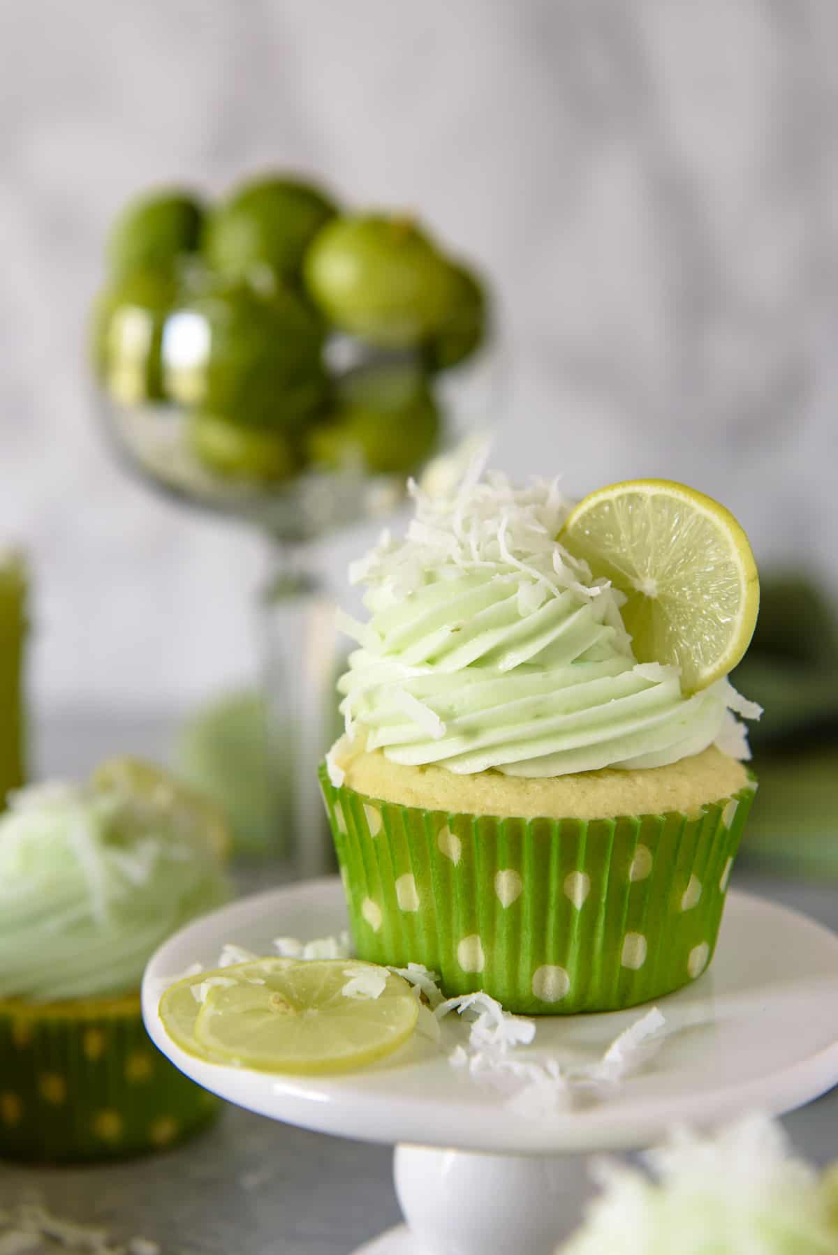Coconut Lime Cupcakes with Key Lime Curd Filling • The Crumby Kitchen