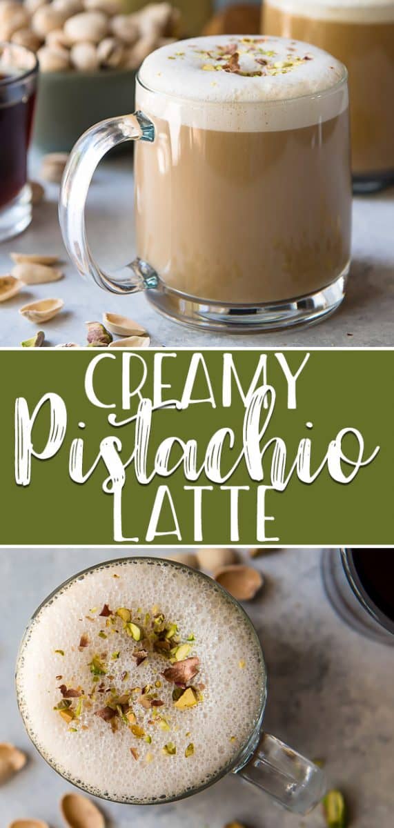 Pistachio Latte of My Dreams • The Crumby Kitchen