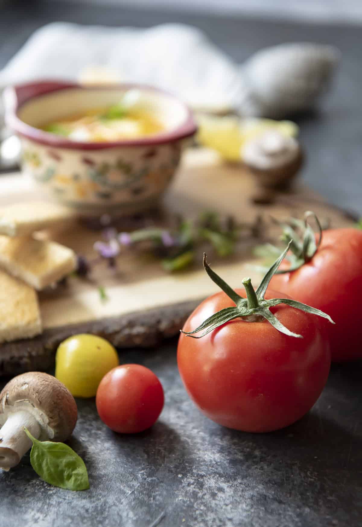 Instant Pot Tomato Basil Eggs en Cocotte • The Crumby Kitchen