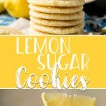 These Lemon Sugar Cookies are bursting with sweet-tart flavor and perfect for spring! Crispy on the outside while completely soft and chewy on the inside, they're rolled in lemon sugar before baking for ultimate lemon goodness.