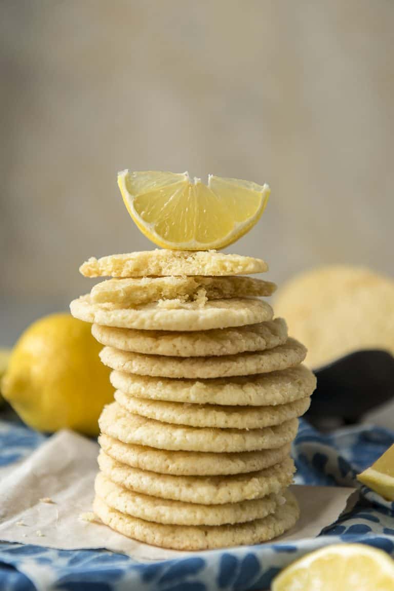 Soft and Chewy Lemon Sugar Cookies • The Crumby Kitchen