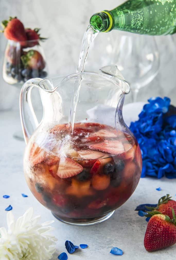 Red White and Rose Sangria