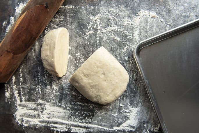 The Best Flaky Pie Crust Recipe cut in half