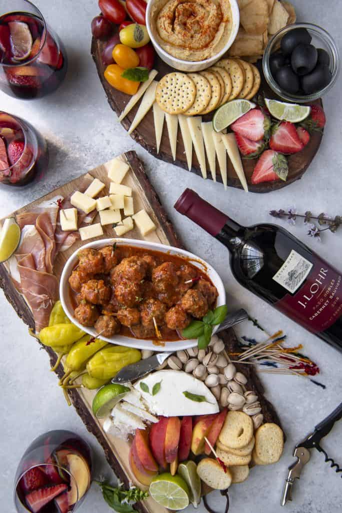 Chorizo Albondigas & a Spanish Tapas Platter • The Crumby Kitchen