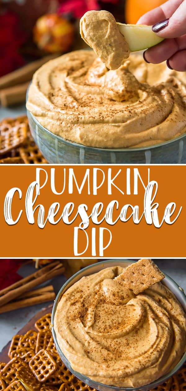 5Ingredient Pumpkin Cheesecake Dip • The Crumby Kitchen