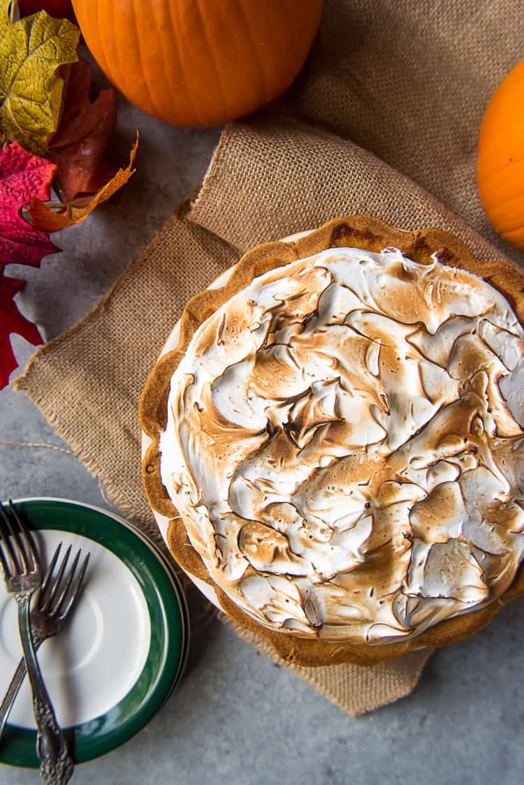 Pumpkin Pie with Toasted Meringue #PumpkinWeek • The ...