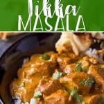 Skip the takeout and whip up this easy Chicken Tikka Masala on your stovetop at home! Tender yogurt-marinated chicken, bursting with ginger, garlic, and Indian spices in a deliciously creamy tomato sauce - it's perfect for mopping up with a batch of naan bread on a cool night.