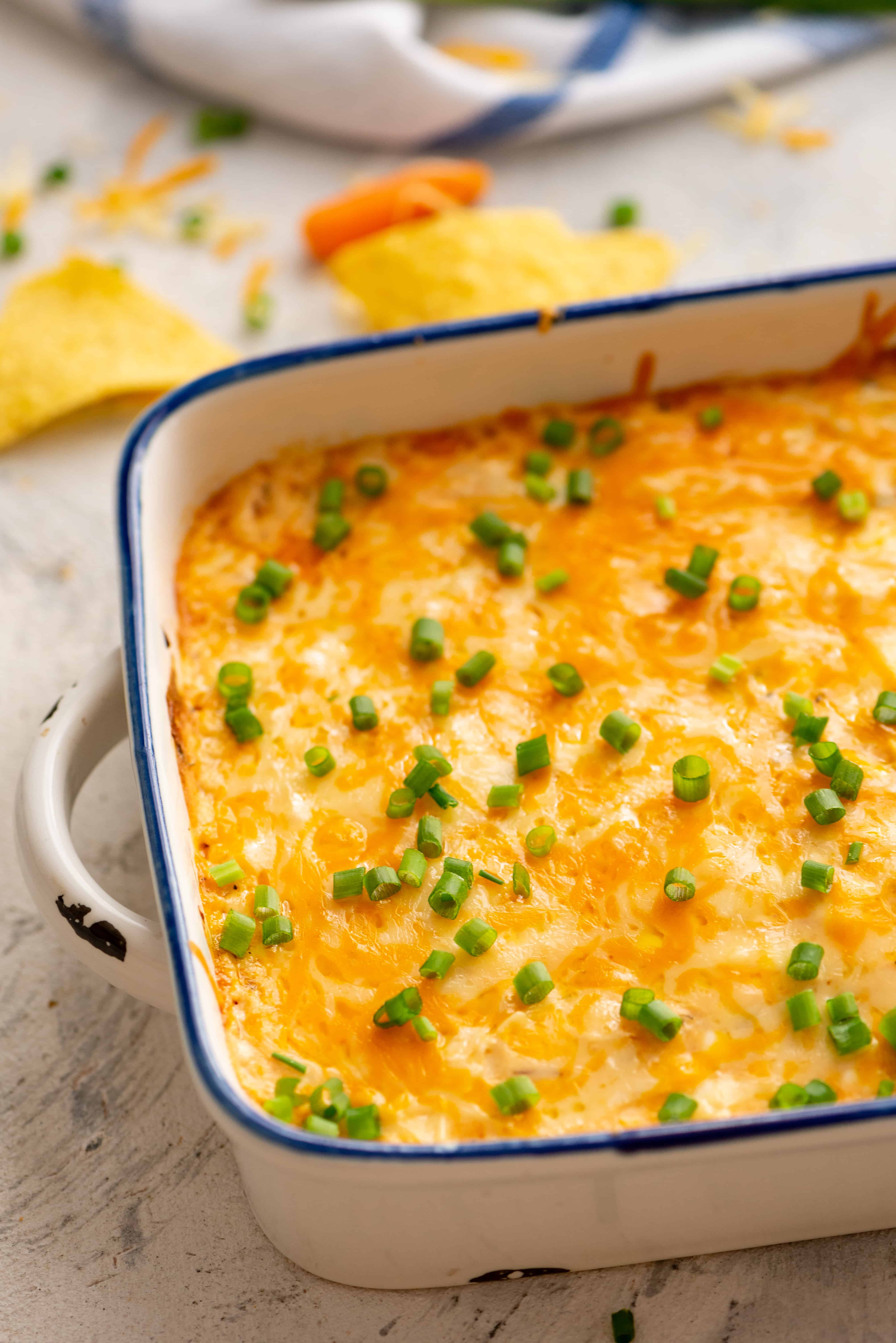 Easy Buffalo Chicken Dip (3 Ways!) • The Crumby Kitchen