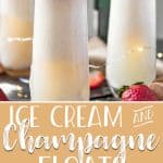 Whether it's New Year's Eve, Mother's Day, Valentines Day, or another special occasion, these fun two-ingredient Champagne Floats are a lovely addition to the festivities! Combine your favorite ice cream, sorbet, or frozen yogurt with a glass of bubbly for an extra special treat.
