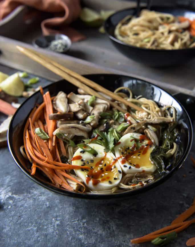 20Minute Instant Pot Spicy Chicken Ramen • The Crumby Kitchen