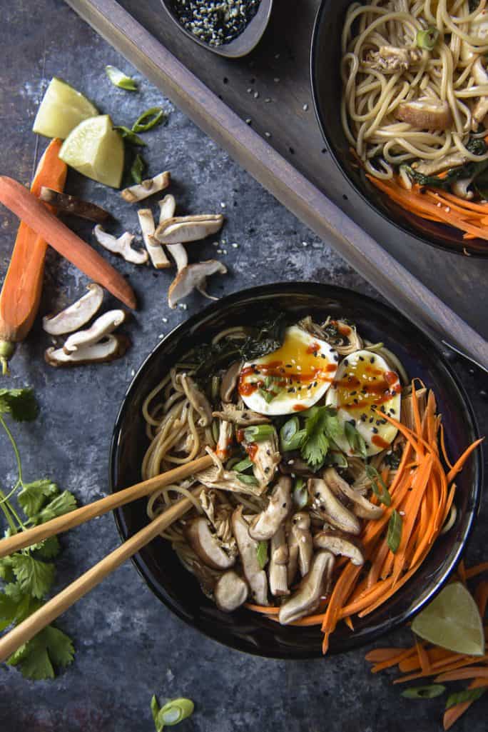 20Minute Instant Pot Spicy Chicken Ramen • The Crumby Kitchen