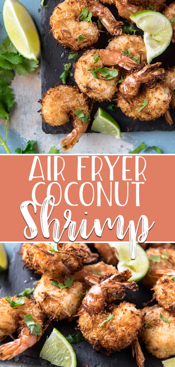 Crunchy Air Fryer Coconut Shrimp • The Crumby Kitchen