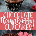 Make any celebration extra special with a batch of these decadent Chocolate Raspberry Cupcakes! Moist chocolate cupcakes, filled with rich ganache, are crowned with a fluffy, homemade raspberry buttercream made with fresh berries.