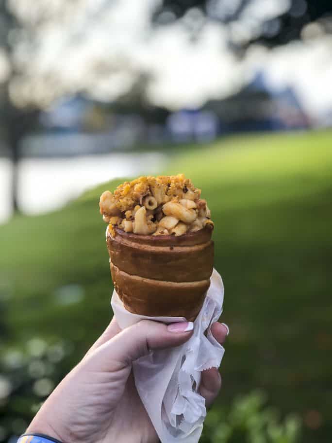 Lobster Macaroni & Cheese Bread Cone from Taste Track; Epcot Festival of the Arts