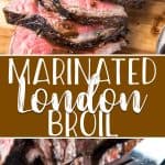 The secret to this insanely flavorful and tender Marinated London Broil is all in the timing! A day's worth of soaking in a simple marinade rewards you with a delicious dinner that's versatile and ready in no time.