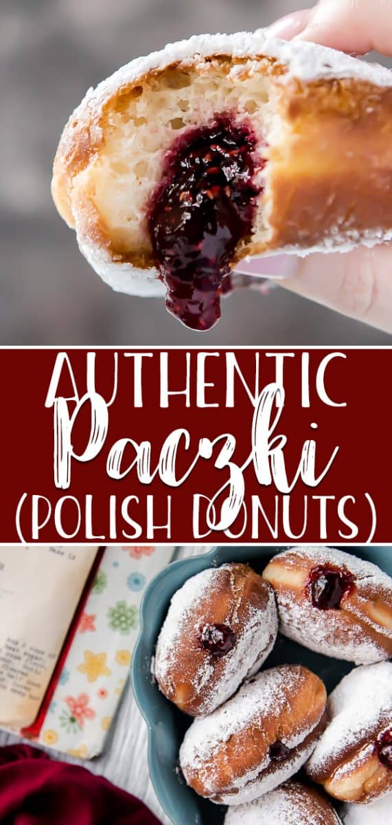 Nana's Paczki (Polish Donuts) are as authentic as it gets! Tender, chewy, and filled with juicy jam, these traditional Fat Tuesday treats are absolutely worth the work you put into them!