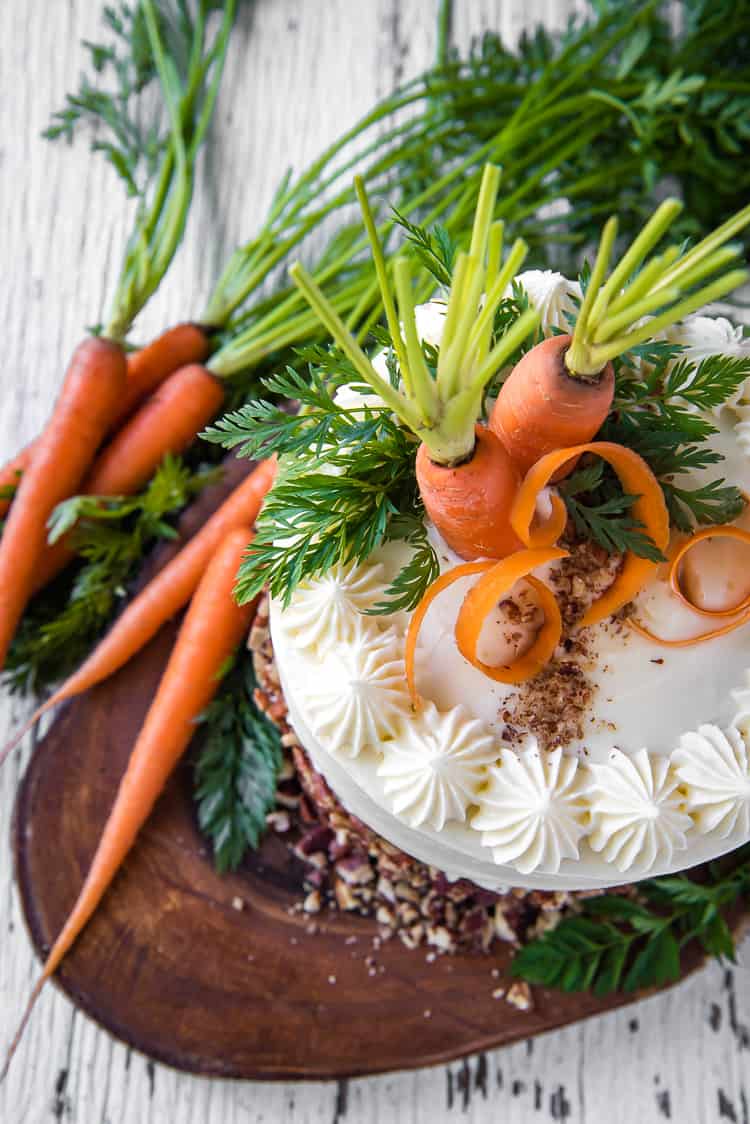 BestEver Buttermilk Carrot Cake • The Crumby Kitchen