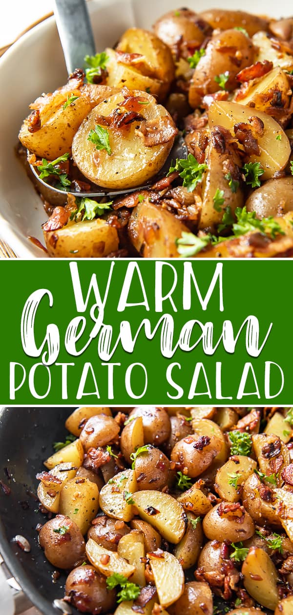 Warm German Potato Salad pin