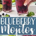Blueberry Mojitos pin
