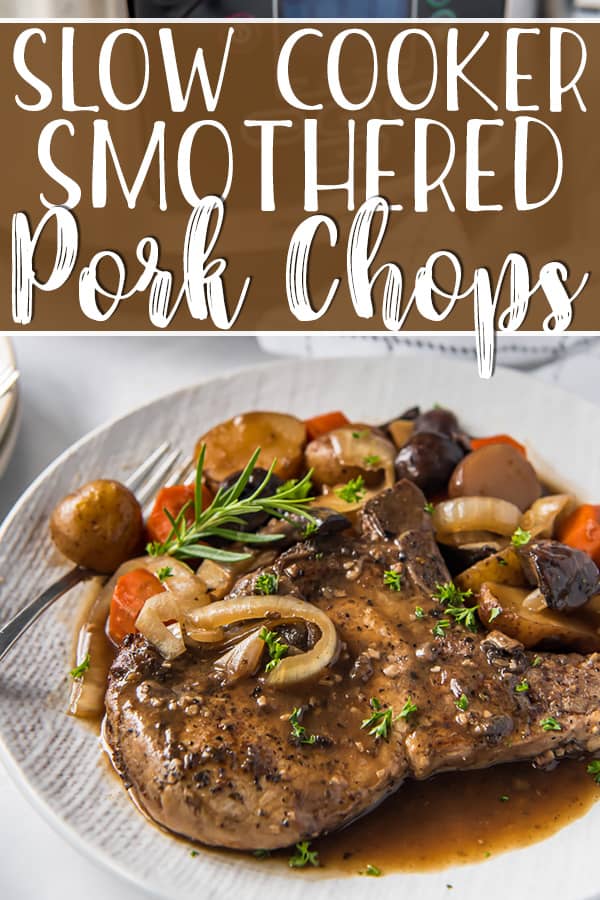 Slow Cooker Pork Chops & Vegetables • The Crumby Kitchen