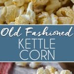 Old Fashioned Kettle Corn pin