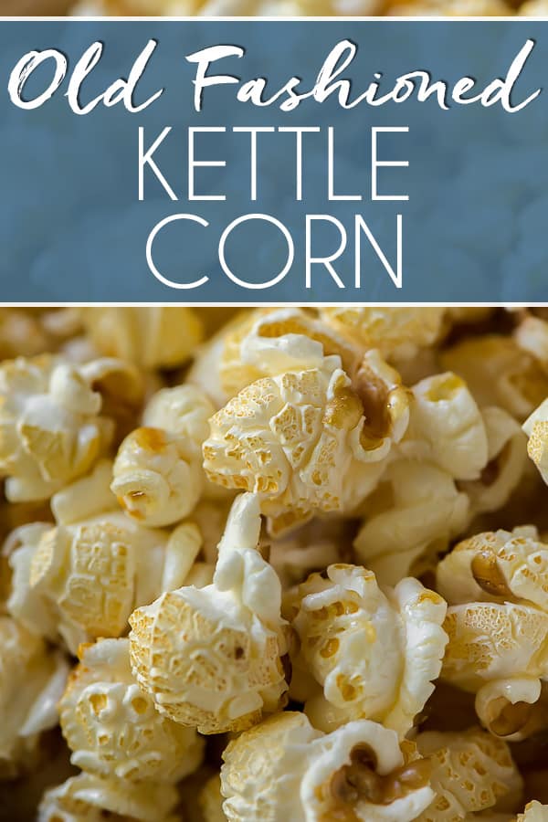 Homemade Kettle Corn • The Crumby Kitchen